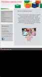 Mobile Screenshot of first-steps-learning-center.com